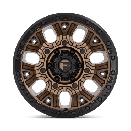Fuel 1PC | D826 TRACTION | 17.0x9.00 | 5X127 | -12 | MATTE BRONZE W/ BLACK RING