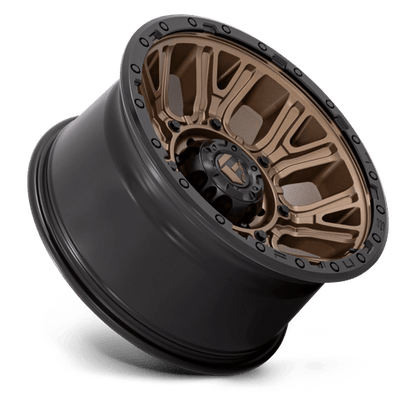 Fuel 1PC | D826 TRACTION | 20.0x10.00 | 8X165.1 | -18 | MATTE BRONZE W/ BLACK RING
