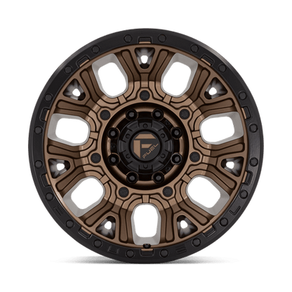 Fuel 1PC | D826 TRACTION | 20.0x10.00 | 8X170 | -18 | MATTE BRONZE W/ BLACK RING