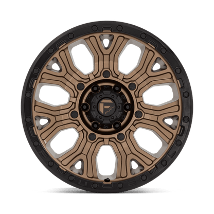 Fuel 1PC | D826 TRACTION | 20.0x9.00 | 6X139.7 | 1 | MATTE BRONZE W/ BLACK RING