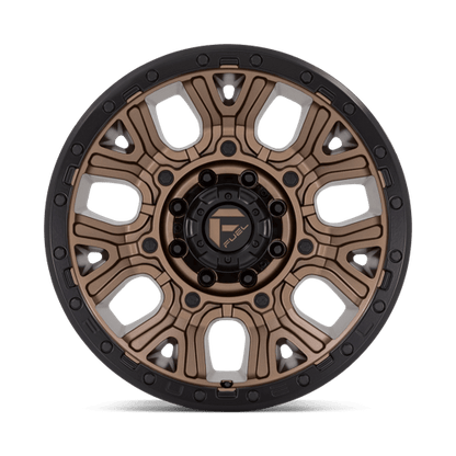 Fuel 1PC | D826 TRACTION | 20.0x9.00 | 8X165.1 | 1 | MATTE BRONZE W/ BLACK RING