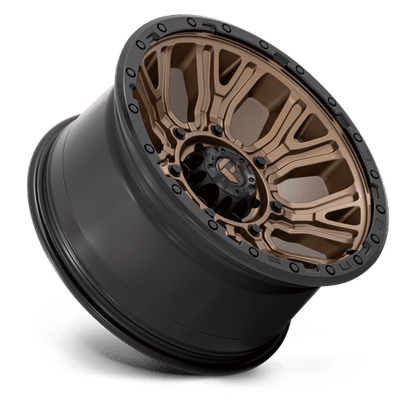 Fuel 1PC | D826 TRACTION | 20.0x10.00 | 6X139.7 | -18 | MATTE BRONZE W/ BLACK RING