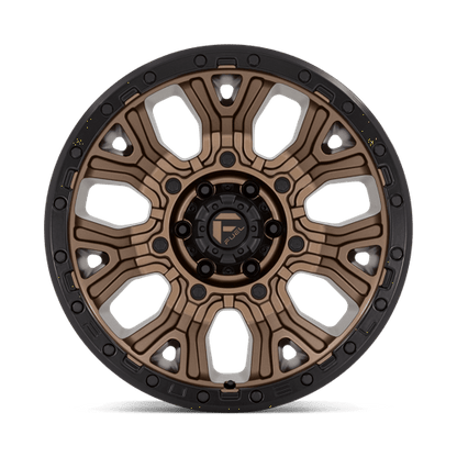 Fuel 1PC | D826 TRACTION | 20.0x10.00 | 6X139.7 | -18 | MATTE BRONZE W/ BLACK RING