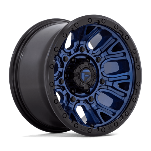 Fuel 1PC | D827 TRACTION | 17.0x9.00 | 5X127 | 1 | DARK BLUE W/ BLACK RING
