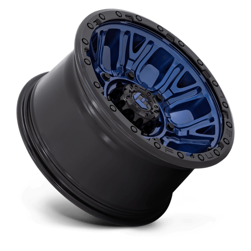 Fuel 1PC | D827 TRACTION | 17.0x9.00 | 5X127 | -12 | DARK BLUE W/ BLACK RING