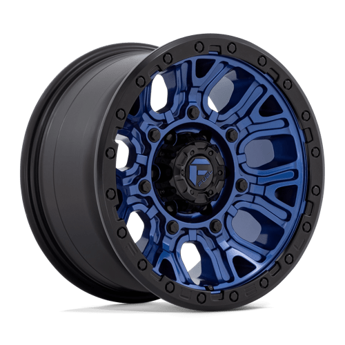 Fuel 1PC | D827 TRACTION | 17.0x9.00 | 6X139.7 | 1 | DARK BLUE W/ BLACK RING