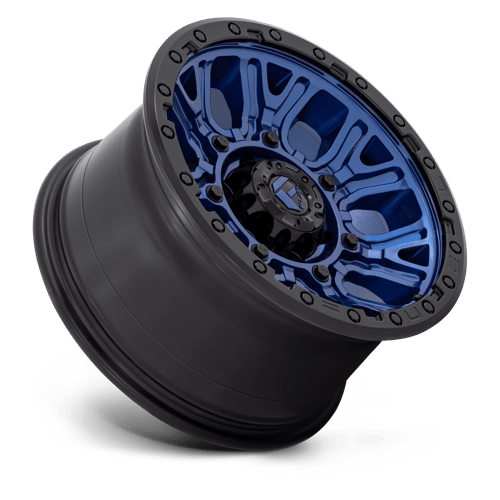 Fuel 1PC | D827 TRACTION | 17.0x9.00 | 6X139.7 | 1 | DARK BLUE W/ BLACK RING