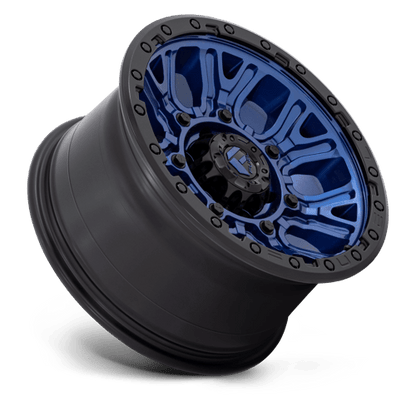 Fuel 1PC | D827 TRACTION | 17.0x9.00 | 6X139.7 | 1 | DARK BLUE W/ BLACK RING