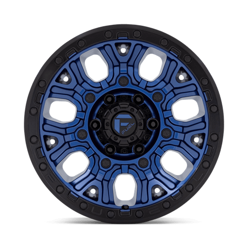 Fuel 1PC | D827 TRACTION | 17.0x9.00 | 6X139.7 | 1 | DARK BLUE W/ BLACK RING