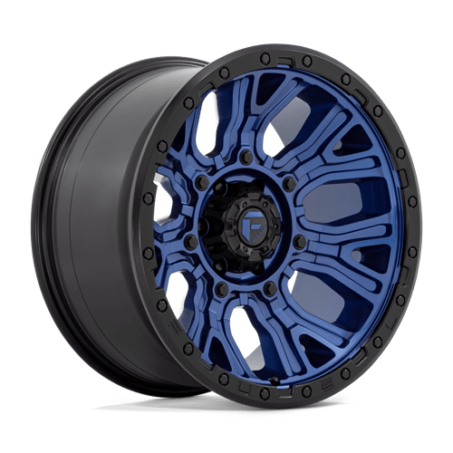 Fuel 1PC | D827 TRACTION | 20.0x10.00 | 6X139.7 | -18 | DARK BLUE W/ BLACK RING