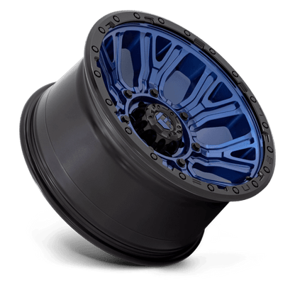 Fuel 1PC | D827 TRACTION | 20.0x10.00 | 6X139.7 | -18 | DARK BLUE W/ BLACK RING