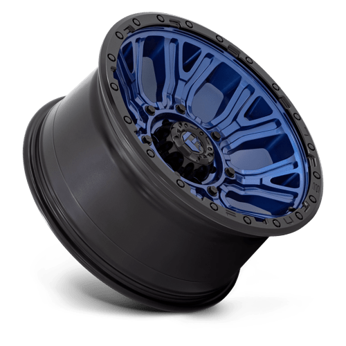 Fuel 1PC | D827 TRACTION | 20.0x10.00 | 6X135 | -18 | DARK BLUE W/ BLACK RING