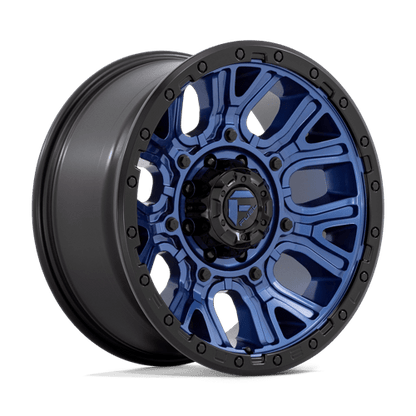 Fuel 1PC | D827 TRACTION | 20.0x9.00 | 8X180 | 1 | DARK BLUE W/ BLACK RING