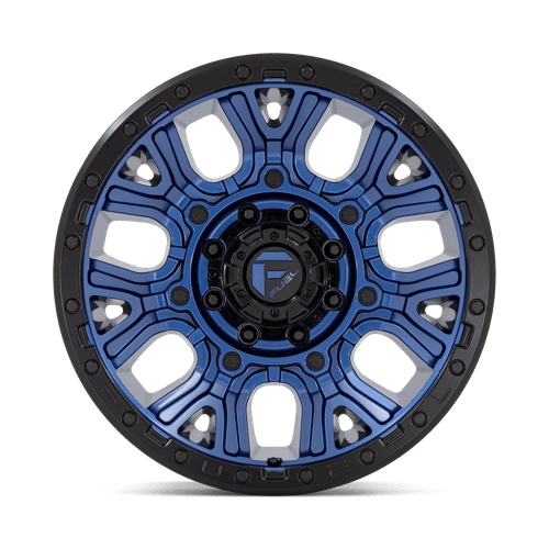 Fuel 1PC | D827 TRACTION | 20.0x9.00 | 8X180 | 1 | DARK BLUE W/ BLACK RING