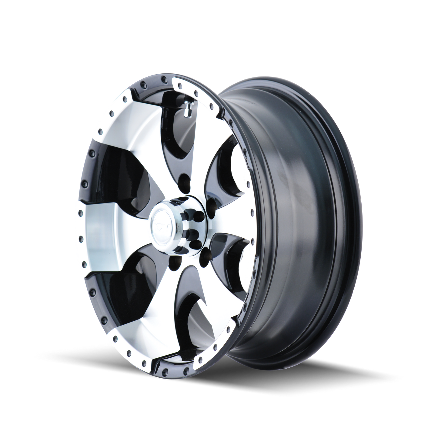 ION 136 GLOSS BLACK MACHINED | 15x6 | 5-114.3 | mm | 136-5665BX