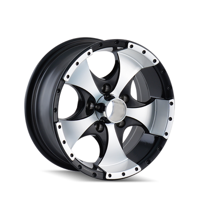 ION 136 GLOSS BLACK MACHINED | 14x6 | 5-114.3 | mm | 136-4665BX