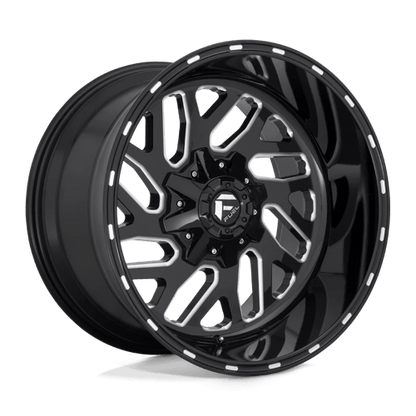 Fuel 1PC | D581 TRITON | 20.0x10.00 | 8X170 | -18 | GLOSS BLACK MILLED