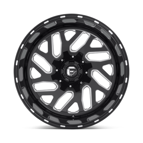Fuel 1PC | D581 TRITON | 20.0x12.00 | 8X180 | -43 | GLOSS BLACK MILLED
