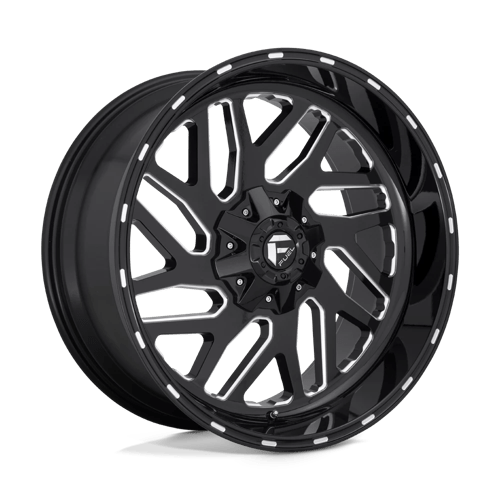 Fuel 1PC | D581 TRITON | 22.0x10.00 | 6X135/6X139.7 | -19 | GLOSS BLACK MILLED