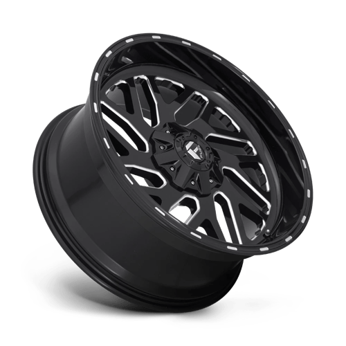 Fuel 1PC | D581 TRITON | 22.0x10.00 | 6X135/6X139.7 | -19 | GLOSS BLACK MILLED