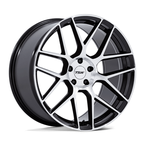 TSW | TW002 LASARTHE | 18.0x8.50 | 5X120 | 35 | GLOSS BLACK MACHINED