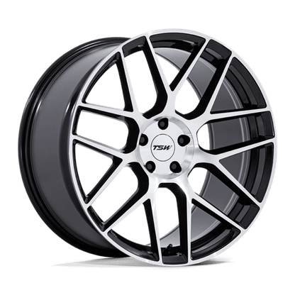 TSW | TW002 LASARTHE | 18.0x8.50 | 5X120 | 35 | GLOSS BLACK MACHINED