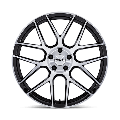 TSW | TW002 LASARTHE | 17.0x8.00 | 5X114.3 | 40 | GLOSS BLACK MACHINED
