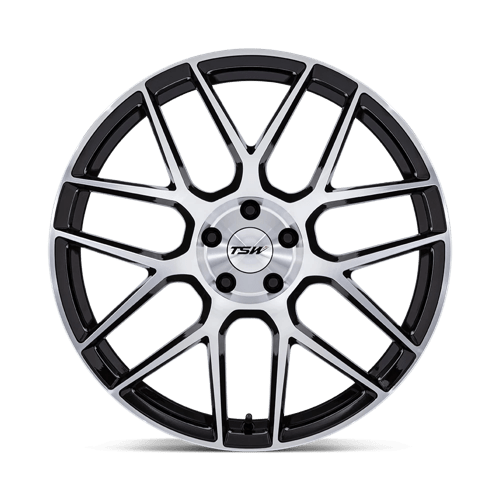 TSW | TW002 LASARTHE | 18.0x9.00 | 5X112 | 45 | GLOSS BLACK MACHINED