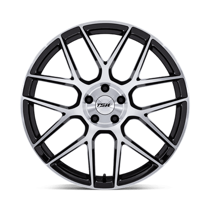 TSW | TW002 LASARTHE | 18.0x9.00 | 5X112 | 45 | GLOSS BLACK MACHINED