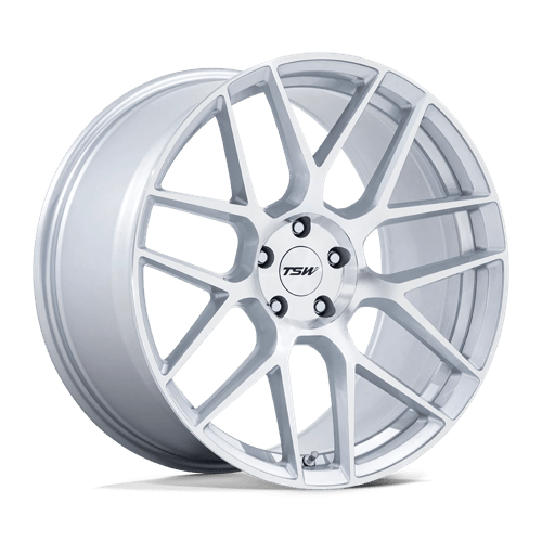 TSW | TW002 LASARTHE | 22.0x9.00 | 5X112 | 20 | GLOSS SILVER MACHINED