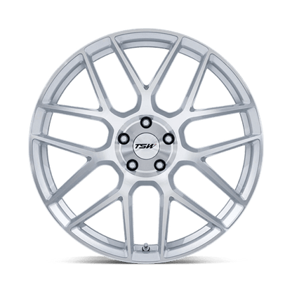 TSW | TW002 LASARTHE | 18.0x9.50 | 5X114.3 | 40 | GLOSS SILVER MACHINED