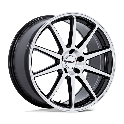 TSW | TW004 CANARD | 19.0x10.50 | 5X120 | 35 | GLOSS BLACK W/ MACHINED FACE