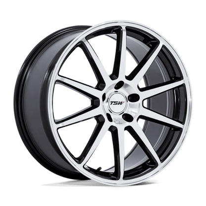 TSW | TW004 CANARD | 19.0x10.50 | 5X120 | 35 | GLOSS BLACK W/ MACHINED FACE