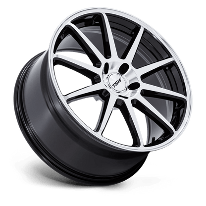 TSW | TW004 CANARD | 20.0x9.00 | 5X112 | 20 | GLOSS BLACK W/ MACHINED FACE