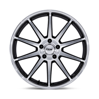 TSW | TW004 CANARD | 20.0x10.50 | 5X120 | 38 | GLOSS BLACK W/ MACHINED FACE
