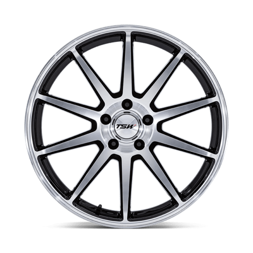 TSW | TW004 CANARD | 19.0x9.50 | 5X114.3 | 20 | GLOSS BLACK W/ MACHINED FACE