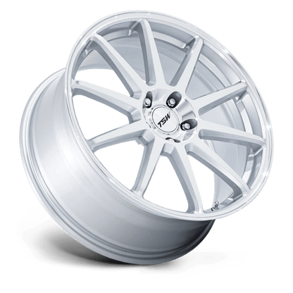 TSW | TW004 CANARD | 20.0x10.50 | 5X114.3 | 40 | GLOSS SILVER W/ MACHINED FACE