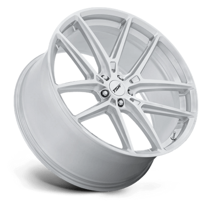 TSW | TW006 IMOLA | 19.0x10.50 | 5X112 | 35 | GLOSS SILVER W/ MACHINED FACE