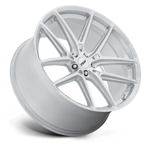 TSW | TW006 IMOLA | 19.0x8.50 | 5X114.3 | 35 | GLOSS SILVER W/ MACHINED FACE