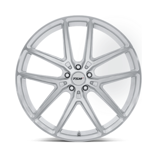TSW | TW006 IMOLA | 19.0x10.50 | 5X112 | 35 | GLOSS SILVER W/ MACHINED FACE