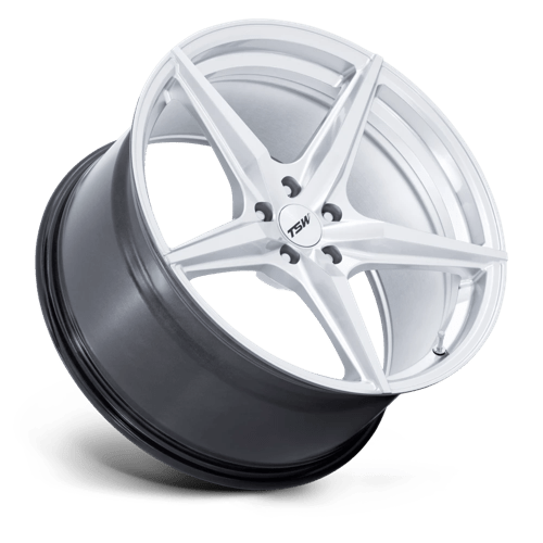 TSW | TW007 ESPRIT | 20.0x10.50 | 5X112 | 38 | HYPER SILVER W/ MACHINED FACE
