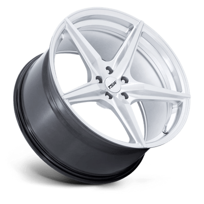 TSW | TW007 ESPRIT | 20.0x10.50 | 5X112 | 38 | HYPER SILVER W/ MACHINED FACE