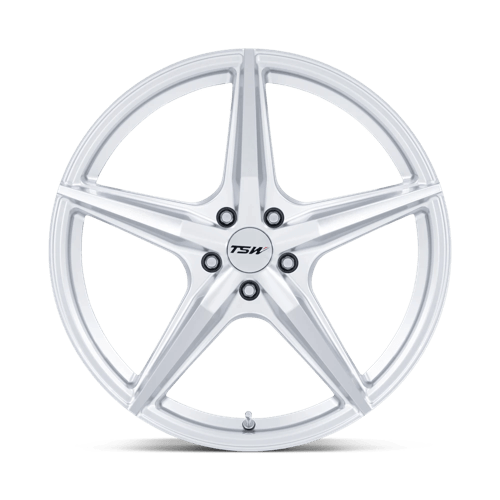 TSW | TW007 ESPRIT | 20.0x9.00 | 5X120 | 27 | HYPER SILVER W/ MACHINED FACE