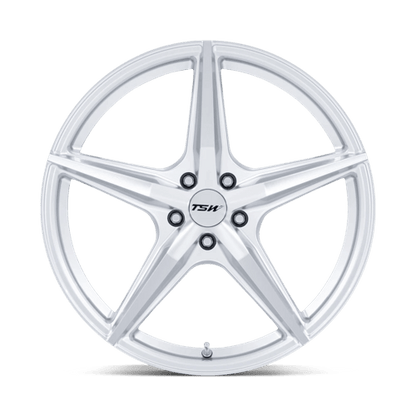 TSW | TW007 ESPRIT | 20.0x9.00 | 5X112 | 45 | HYPER SILVER W/ MACHINED FACE