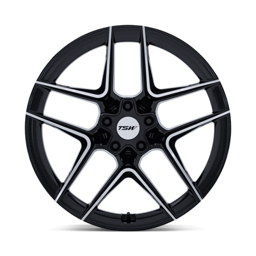 TSW | TW008 SLIPSTREAM | 19.0x10.50 | 5X120 | 35 | GLOSS BLACK W/ MACHINED FACE