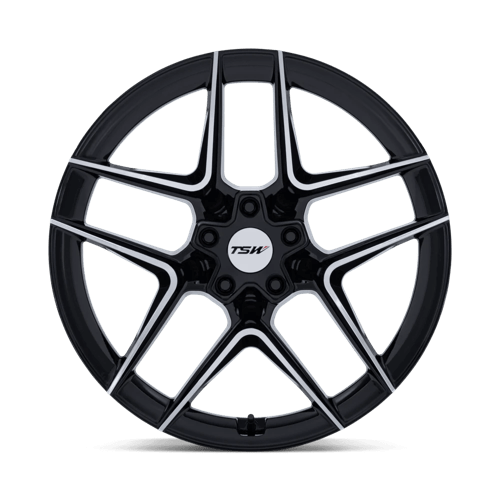TSW | TW008 SLIPSTREAM | 20.0x9.00 | 5X112 | 20 | GLOSS BLACK W/ MACHINED FACE