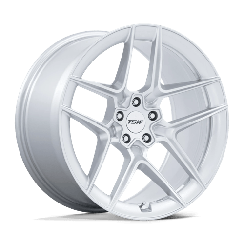 TSW | TW008 SLIPSTREAM | 20.0x10.50 | 5X120 | 38 | GLOSS SILVER W/ MACHINED FACE