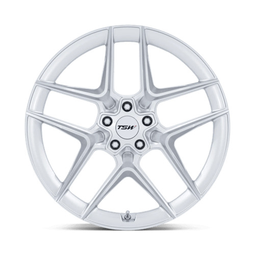 TSW | TW008 SLIPSTREAM | 19.0x10.50 | 5X112 | 35 | GLOSS SILVER W/ MACHINED FACE