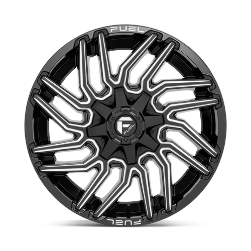 Fuel 1PC | D773 TYPHOON | 20.0x9.00 | 6X114.3/6X139.7 | 1 | GLOSS BLACK MILLED