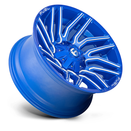 Fuel 1PC | D774 TYPHOON | 20.0x10.00 | 6X135/6X139.7 | -18 | ANODIZED BLUE MILLED